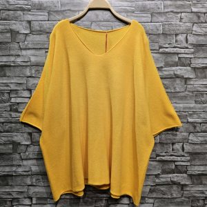 Pull jaune Ugo