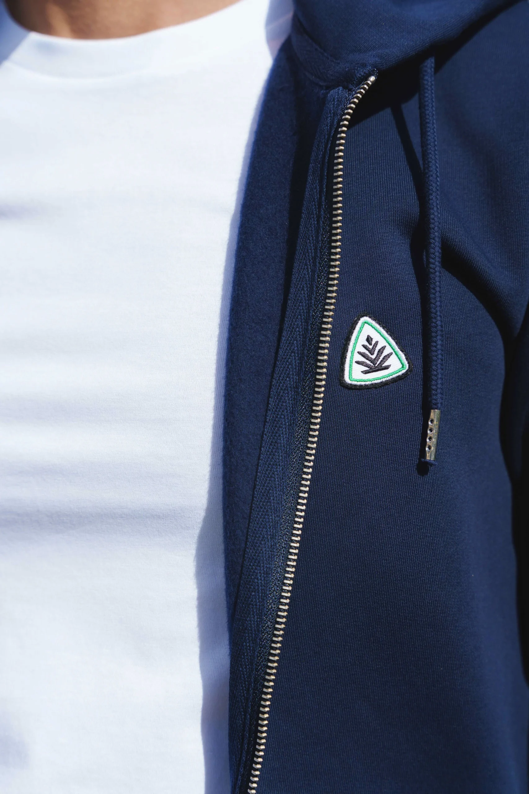 Veste Zippée St Just marine – Image 3