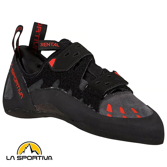 TARENTULA CARBON/RED CHAUSSONS D’ESCALADE
