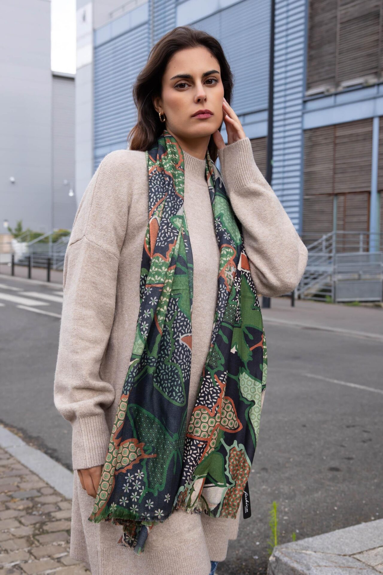 Foulard imprimé