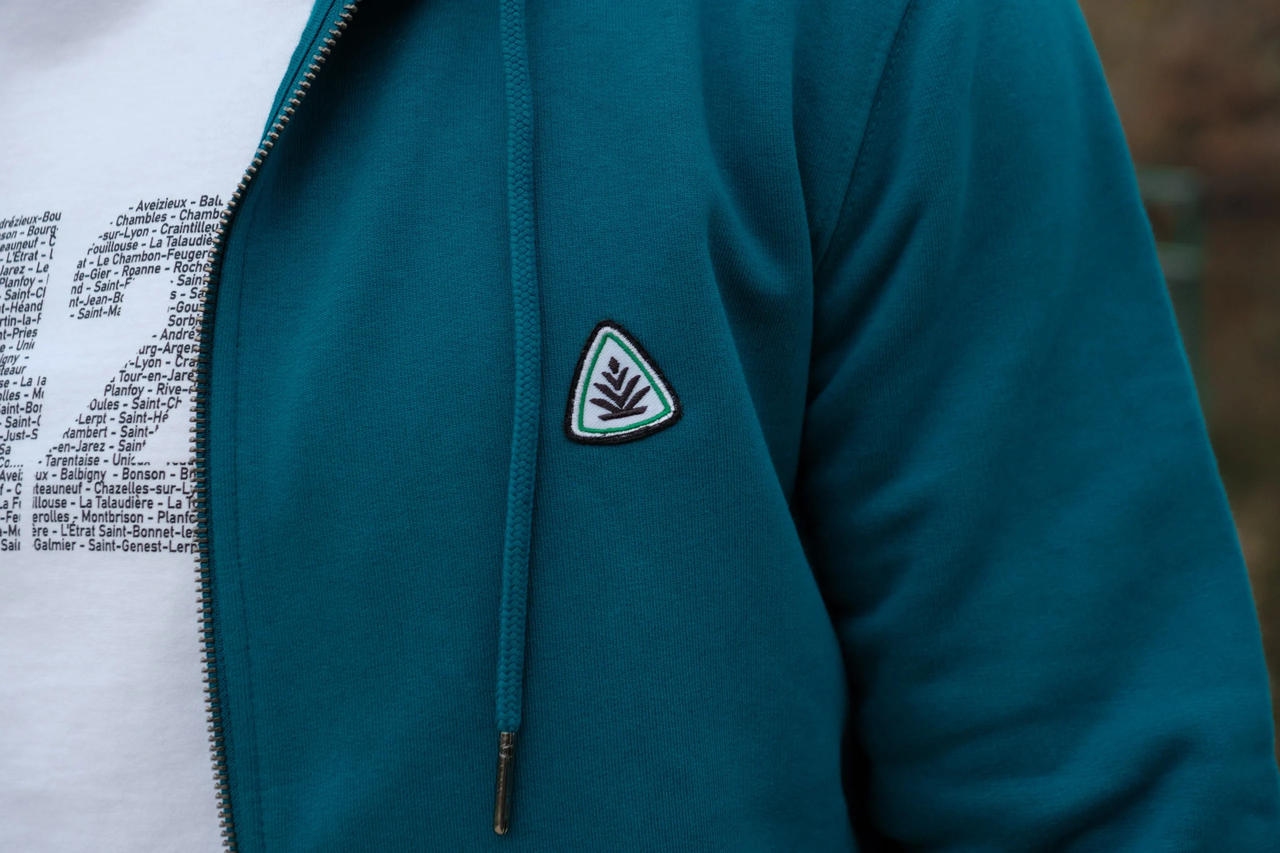 Veste zippée st just pétrole – Image 7