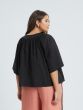 Blouse Julietta noire, Mat Fashion – Image 3
