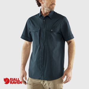 ABISKO TREKKING SHIRT SS M CHEMISETTE DE RANDONNEE HOMME