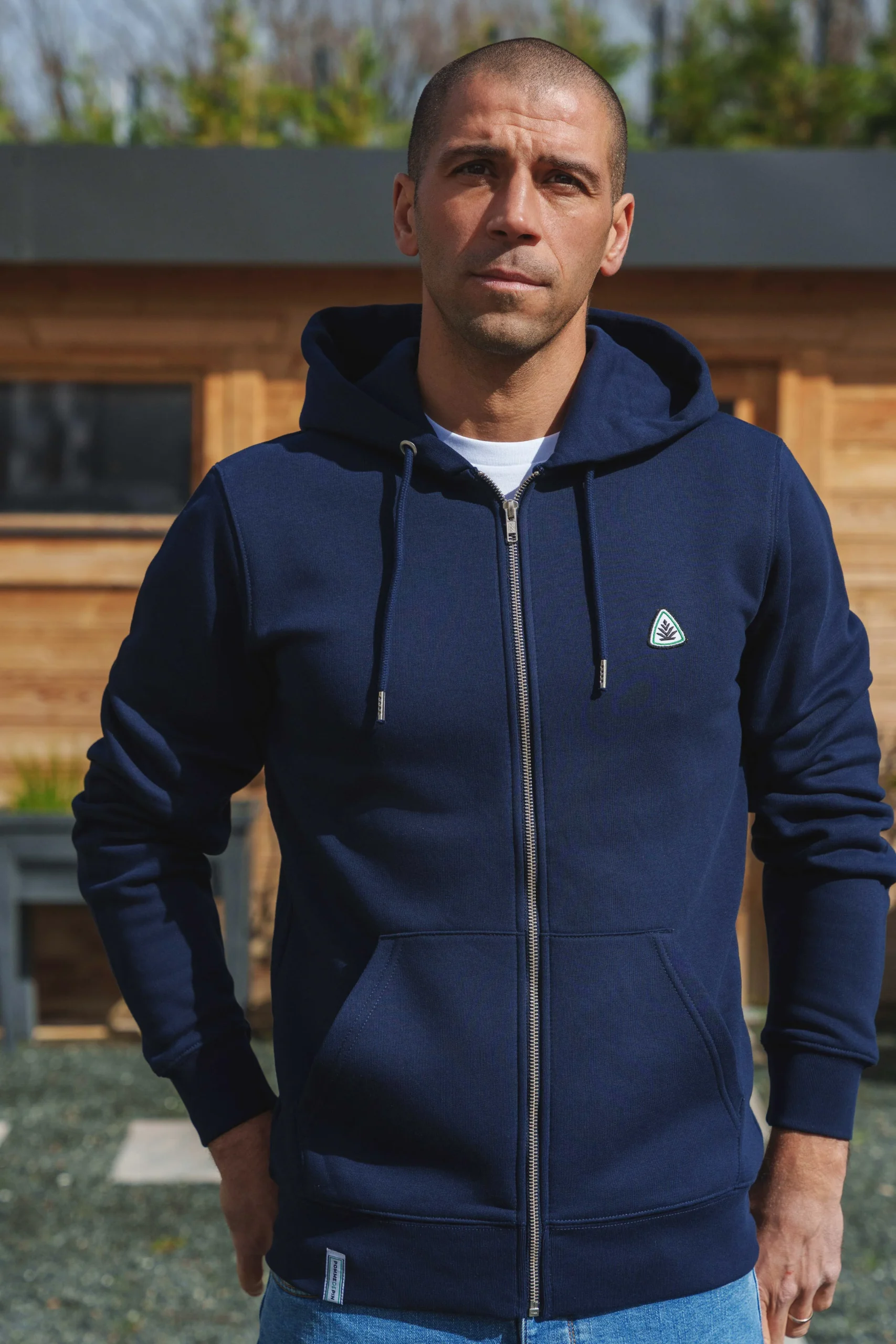 Veste Zippée St Just marine