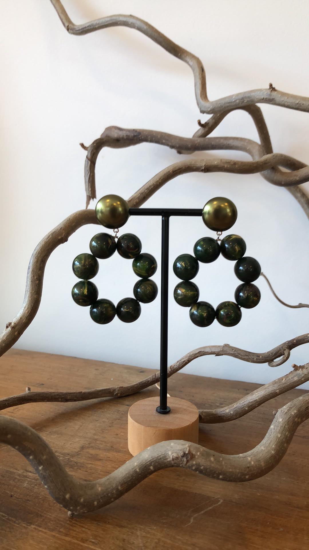 Boucles d’oreilles, Francine Bramli