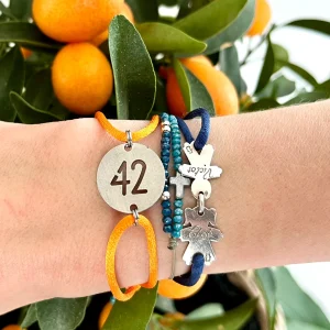Bracelet 42 Inox Orange