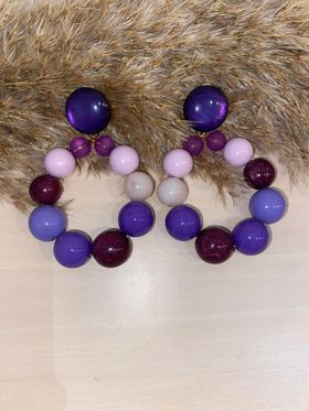 Boucles d’oreilles Bastillette, Francine Bramli