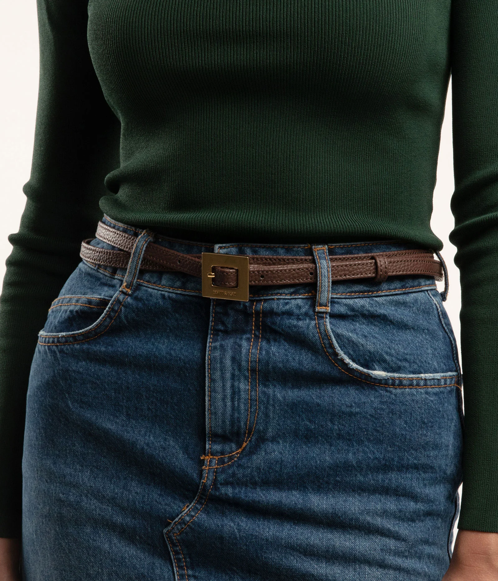 PATH Ceinture en cuir végétalien – Image 6