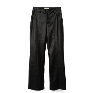 GWEN Pantalons végétaliens à taille haute pour femmes