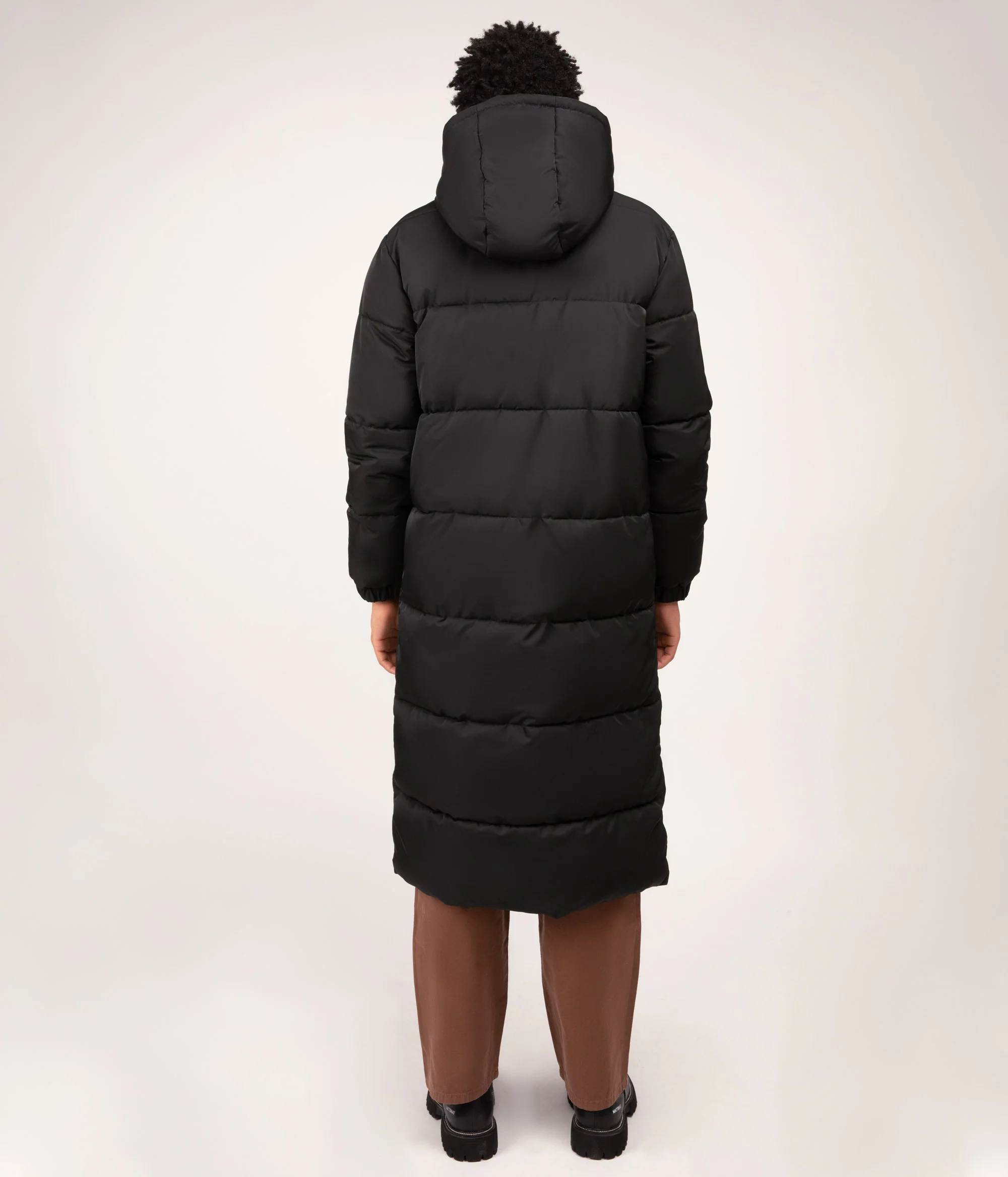 BERTAN Manteau matelassé long pour homme – Image 4