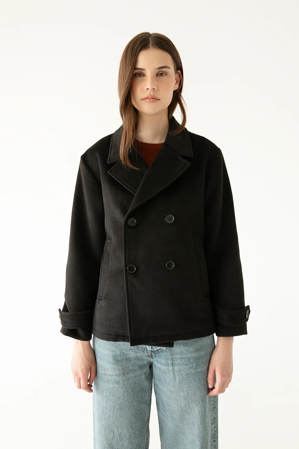 RIA Veste En Laine Végétalien – Image 2