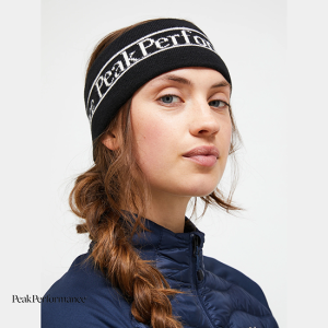 POW HEADBAND NOIR BANDEAU
