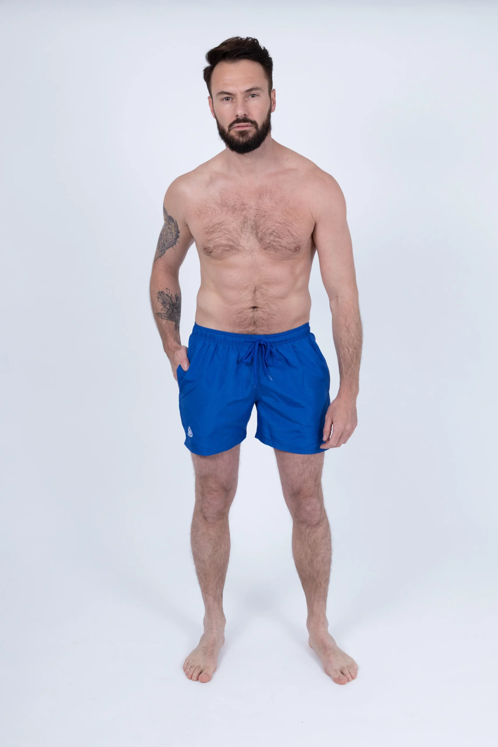 Promo Maillot De Bain Homme Bleu vif