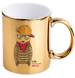 Mug métallisé