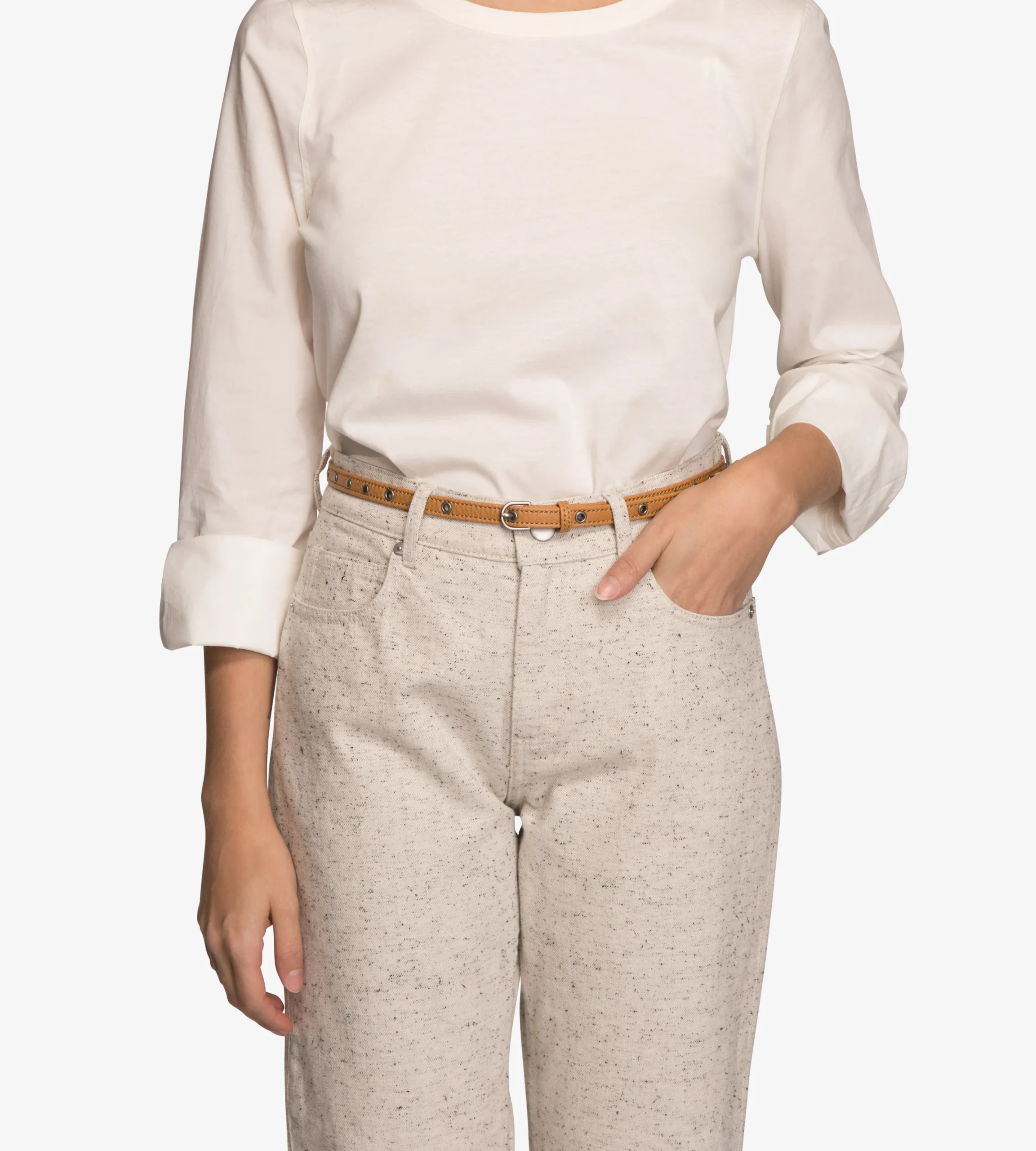 BOWIE Ceinture mince végétalienne pour femmes – Image 8