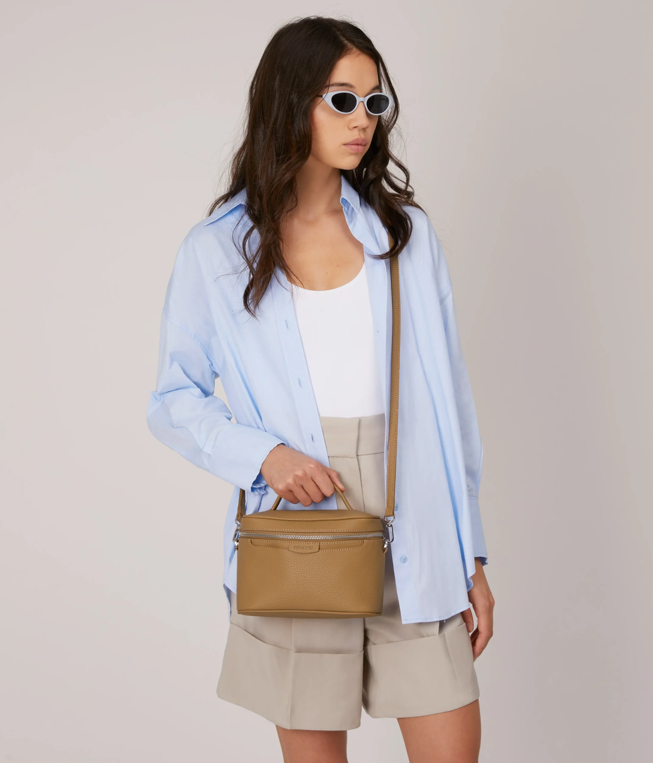 CORTNEY Sac à bandoulière végétalien - Pureté – Image 2