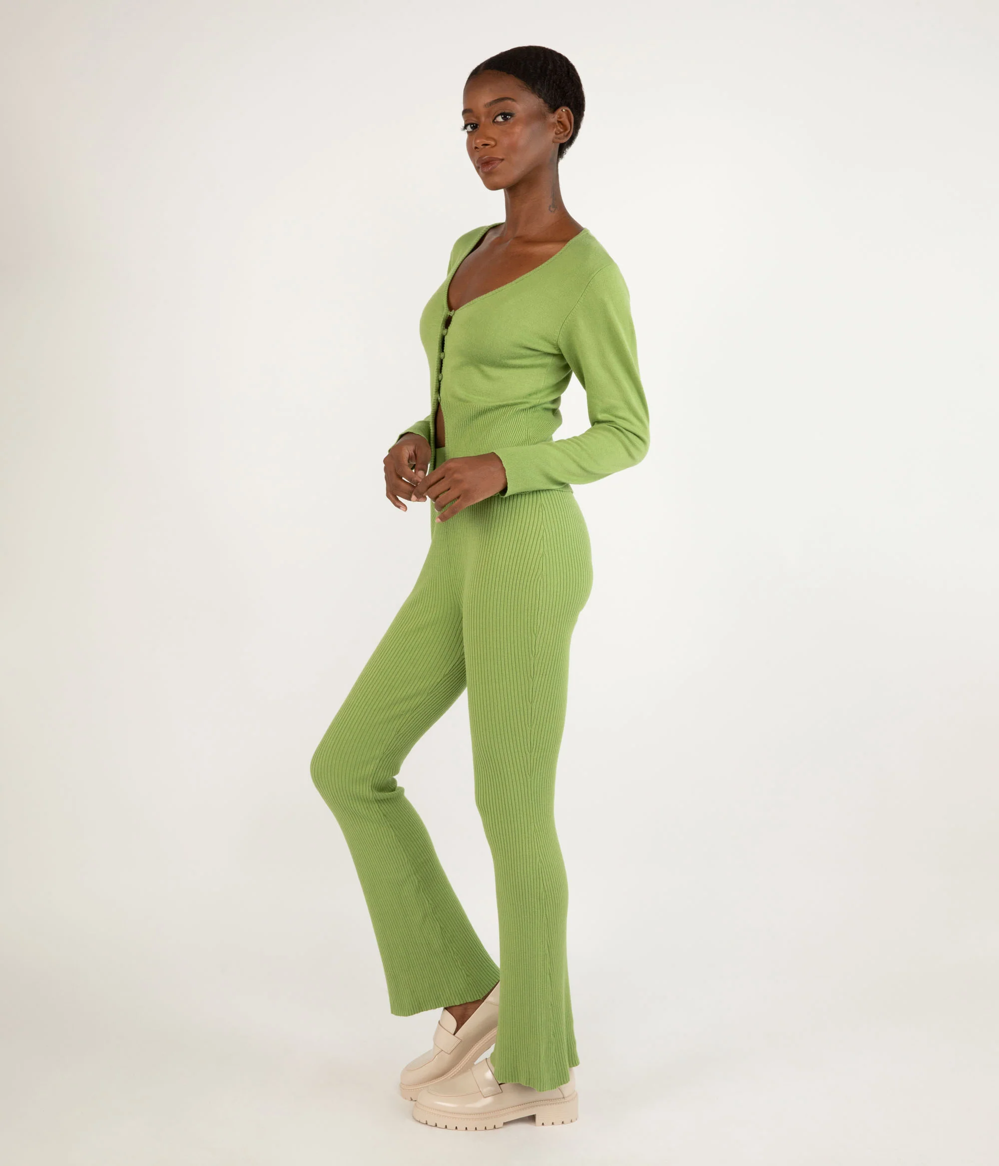 COLETTE Pantalon côtelé pour femmes – Image 3