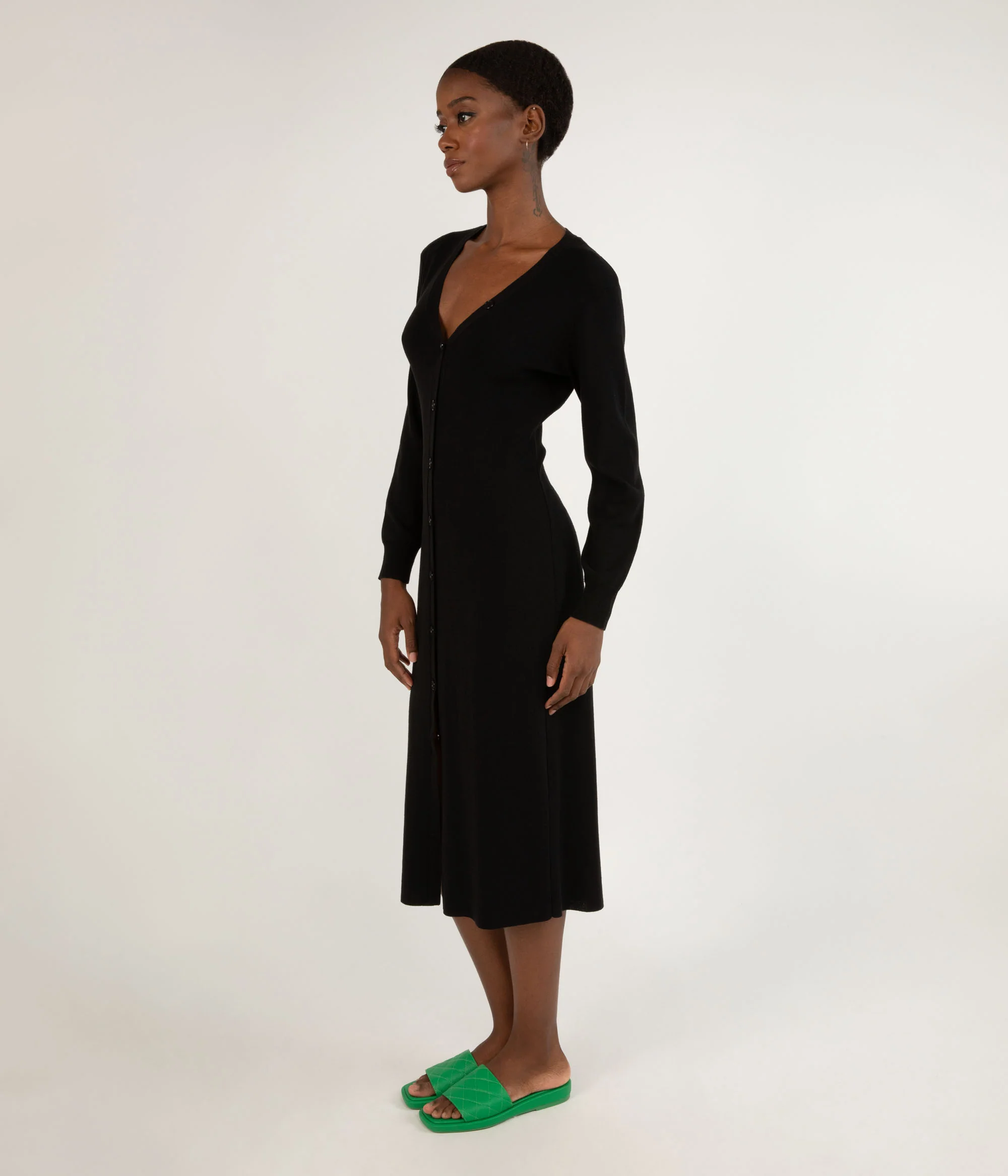 FRANEK Cardigan long boutonné – Image 3