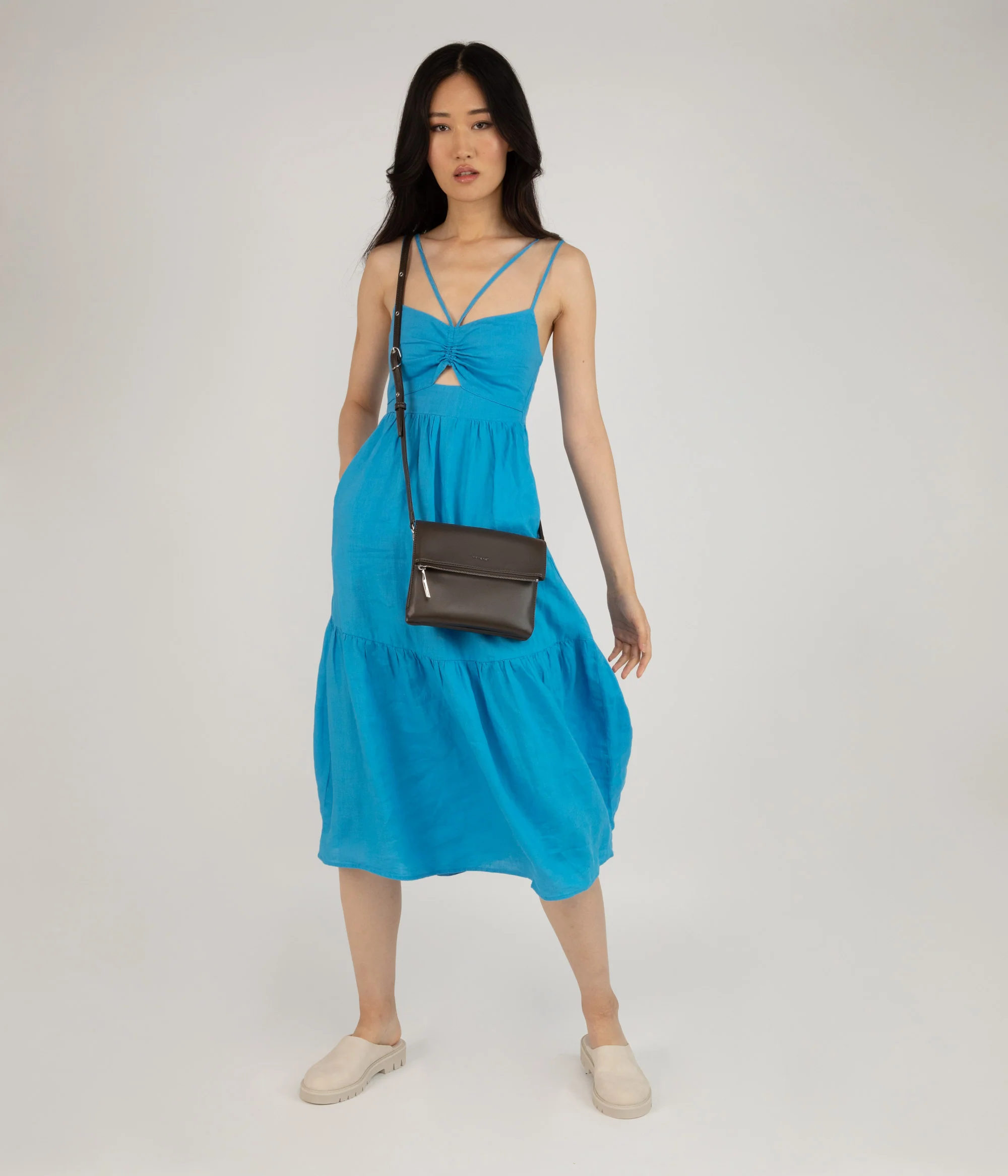HILEY Petit sac à bandoulière végétalien - Sol – Image 8