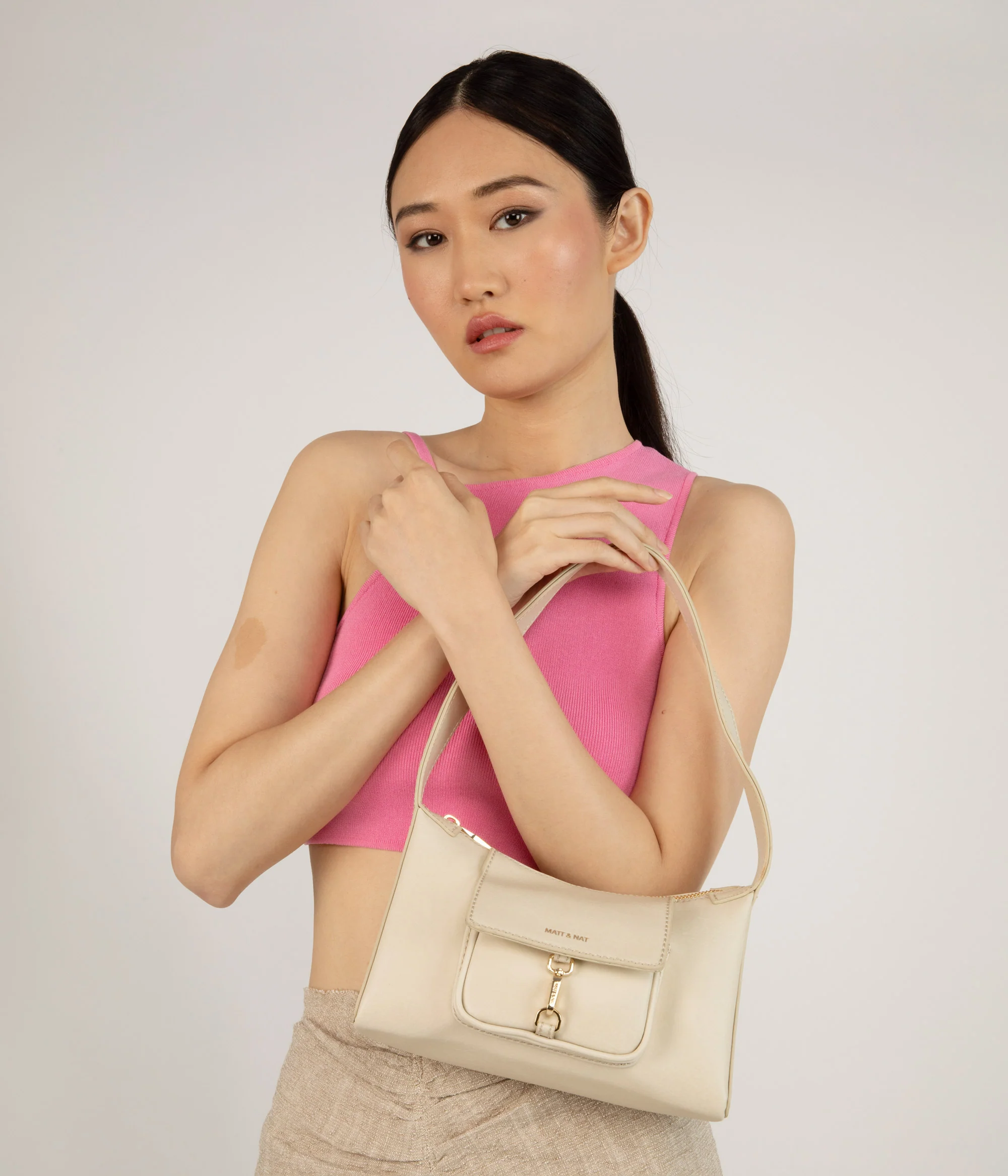 LOTI Sac épaule végétalien - Vintage – Image 2