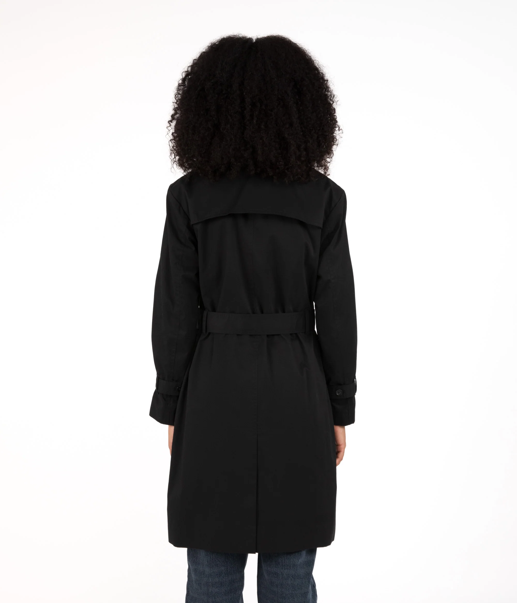 EZRA Trench croisé végétalien pour femmes – Image 4