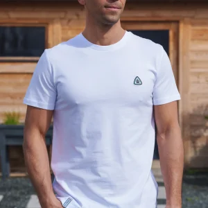 Tee-Shirt Col Rond Homme Blanc