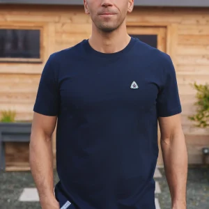 Tee-shirt Col rond Homme Marine