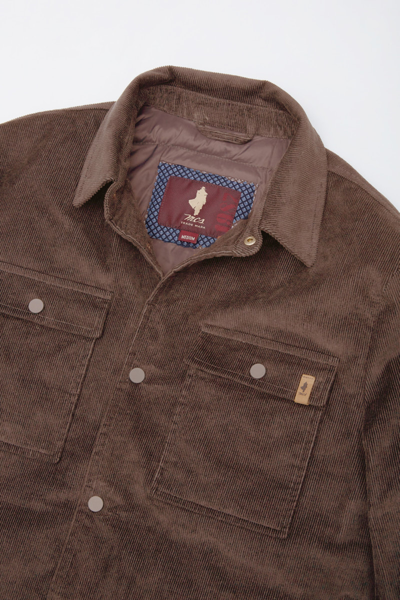 Blouson matelassé velours – Image 2