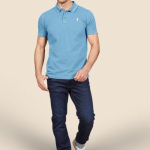 Polo pique short sleeves: