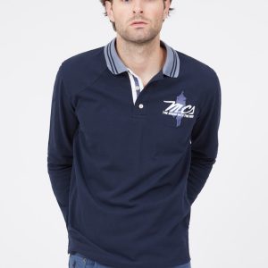 Polo manches longues logo Rider