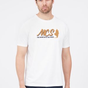 T-shirt broderie MCS en bouclette