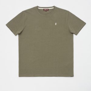 T-shirt col rond uni épais