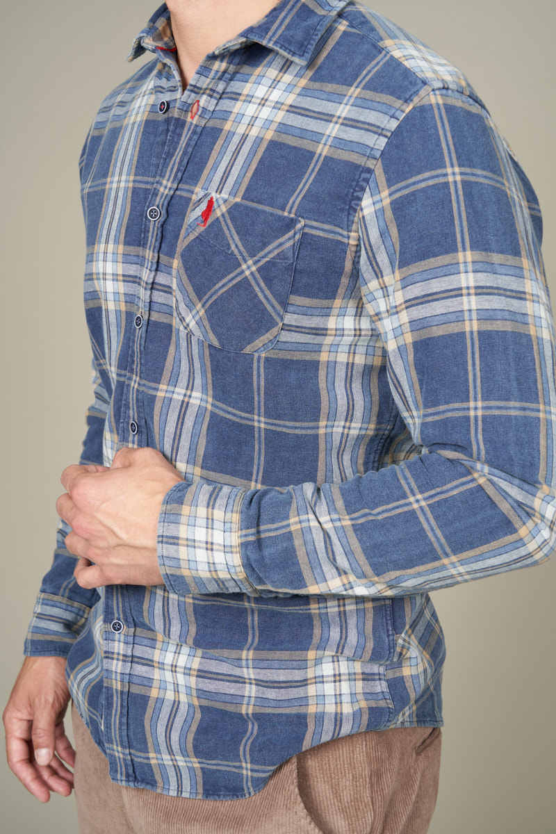 Chemise épaisse à carreaux délavé – Image 3