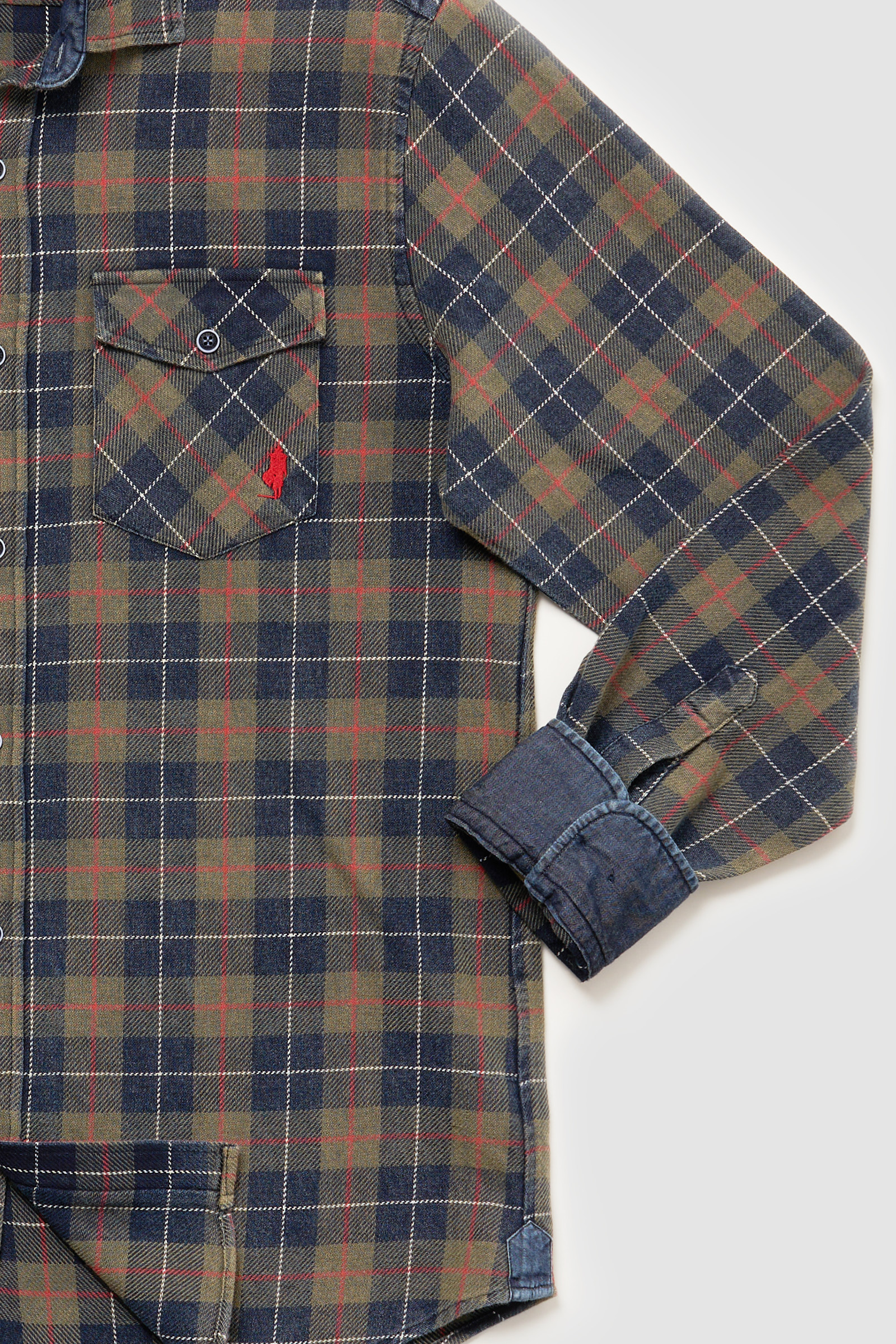 Chemise à carreaux en toile épaisse – Image 6