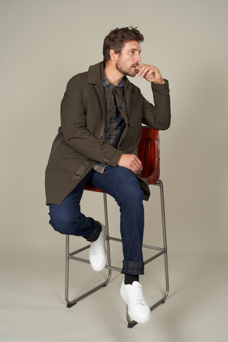 Imperméable doublure amovible – Image 2