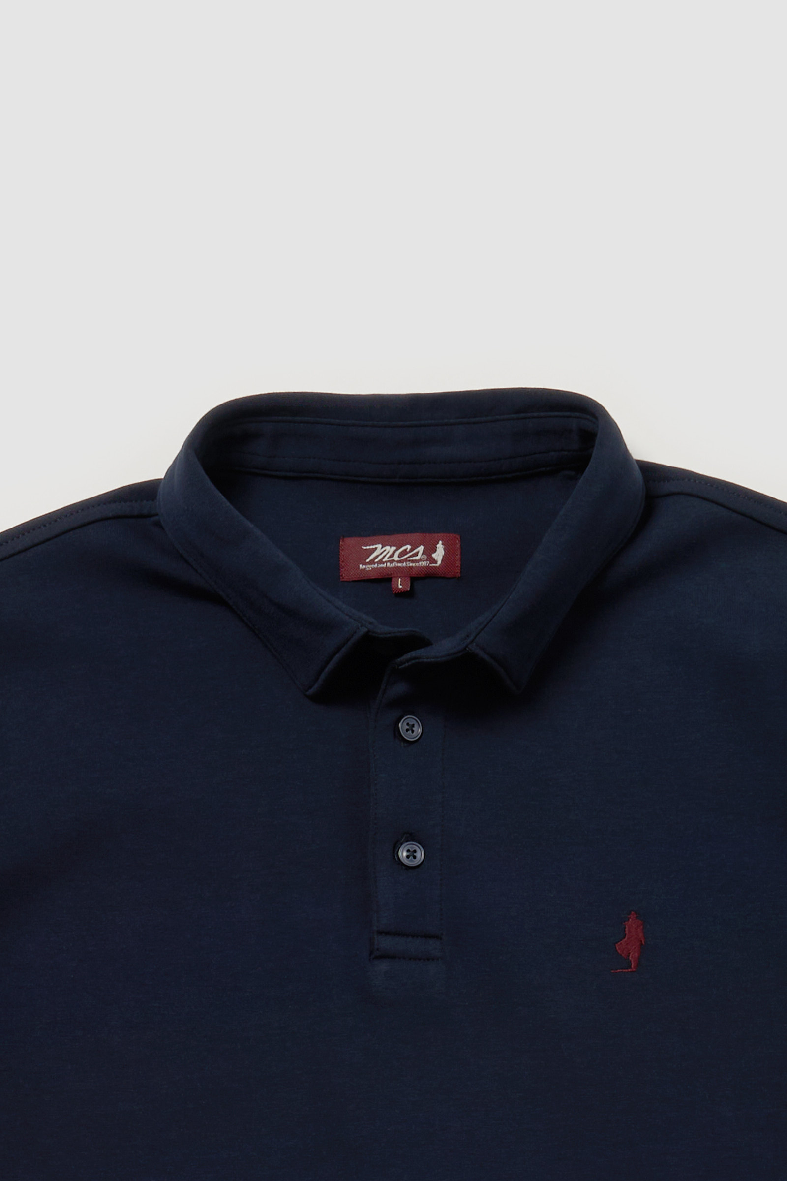 Polo manches longues façon sweatshirt – Image 2