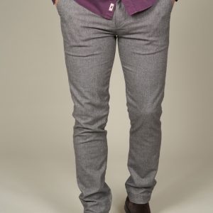 Woven herringbone chino pants
