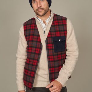 Gilet en lainage sans manches