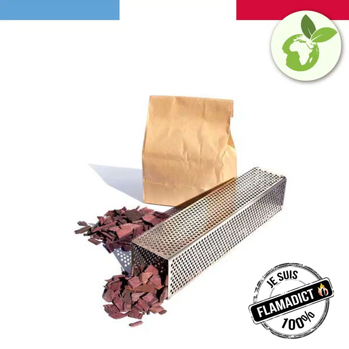 Petit fumoir transportable – Kit de fumage pour barbecue – Flamagic