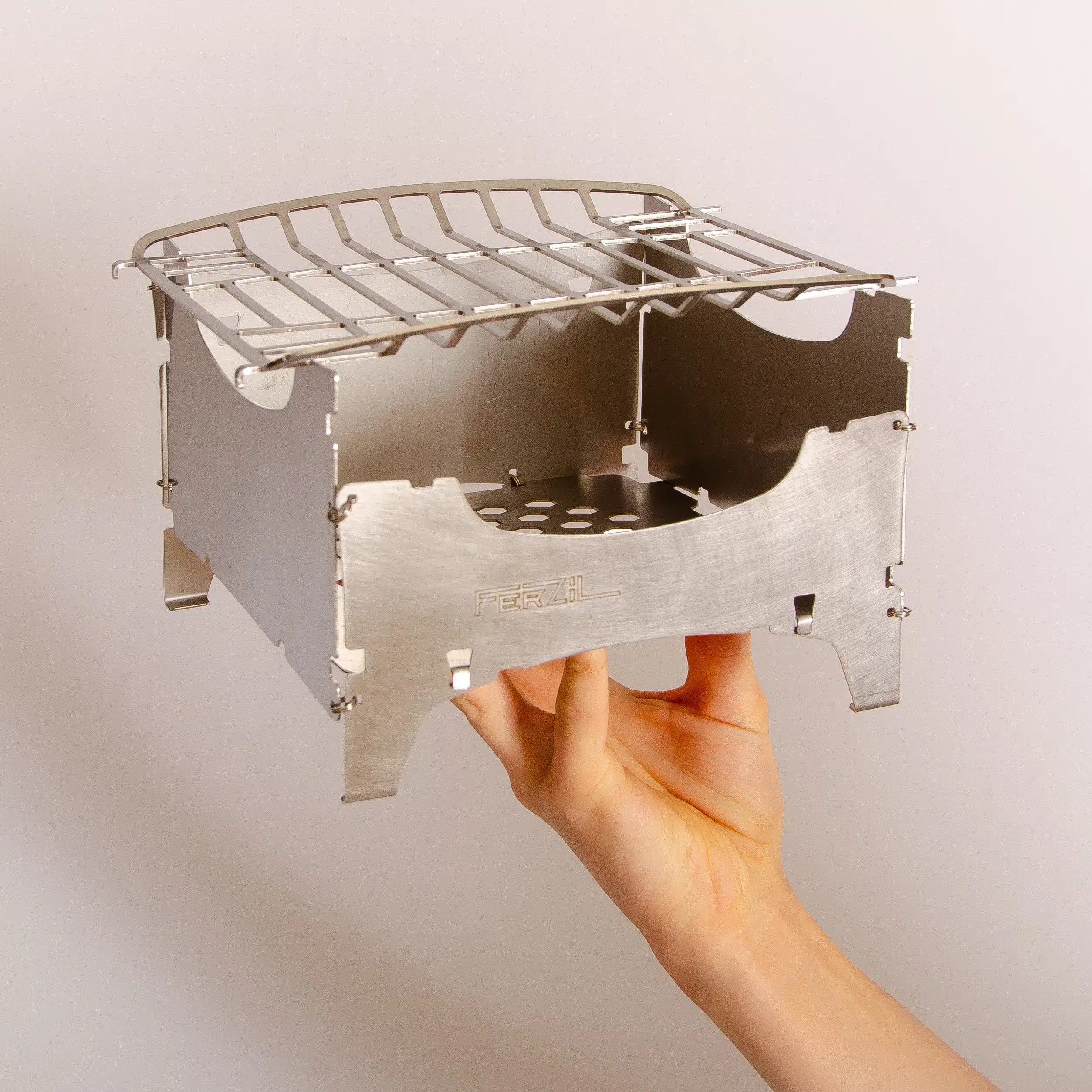 Réchaud à bois et mini-barbecue – n°18 – Ferzil – Image 7