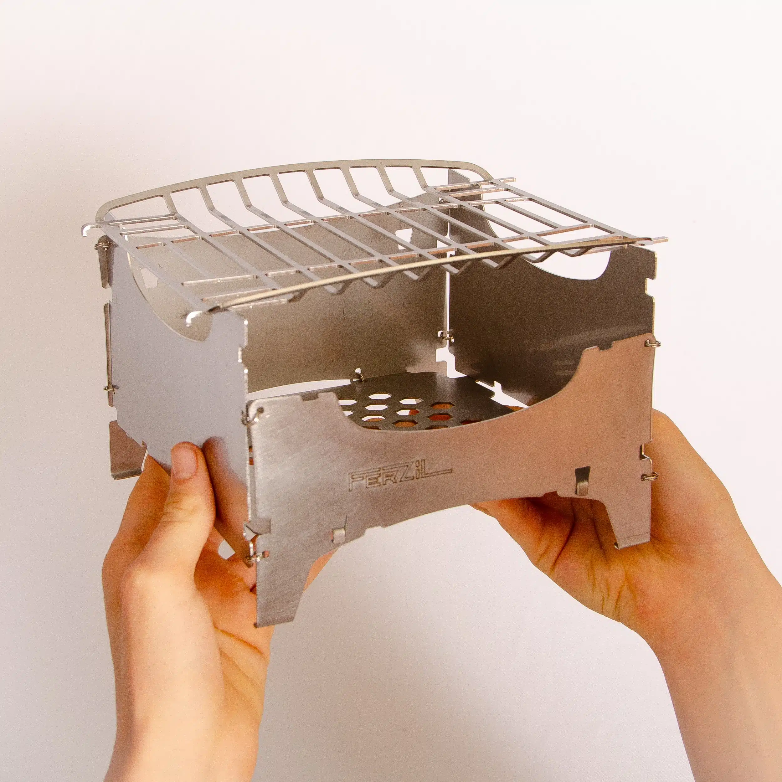 Réchaud à bois et mini-barbecue – n°18 – Ferzil – Image 6