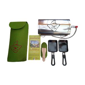 Réchaud de camping écologique éco-conçu raclette – Fabriqué en France – Fouclette