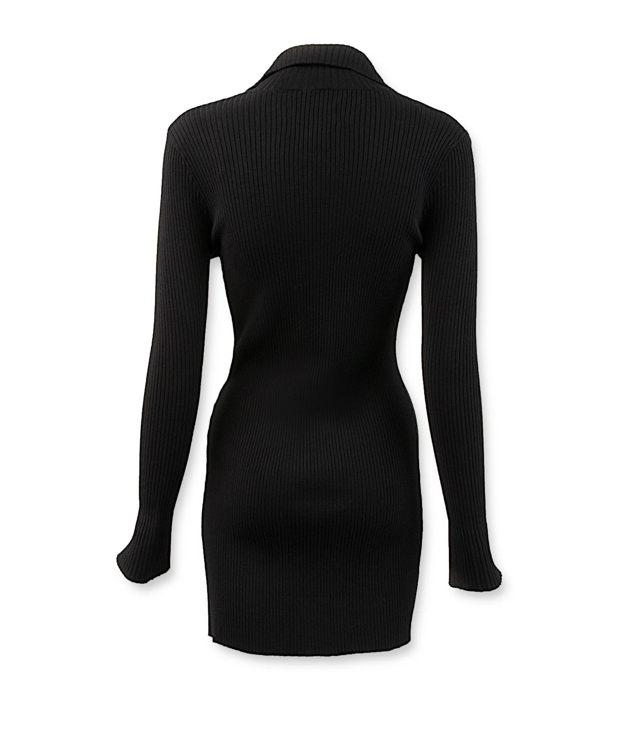 PEARL Cardigan côtelé avec col tailleur pour femmes – Image 5