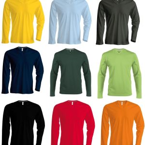 t shirt longue manche homme