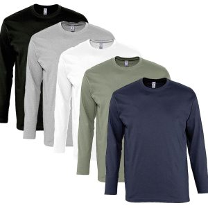 t shirt longue manche homme