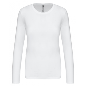 tee shirt blanc manche longue