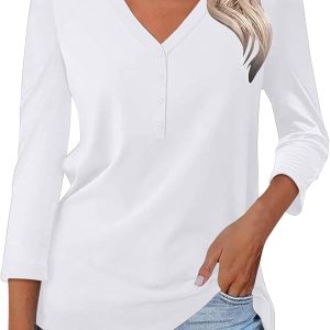 tee shirt femme manche longue coton