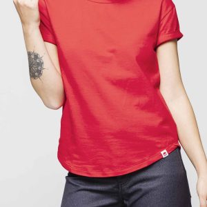 tee shirt femme rouge