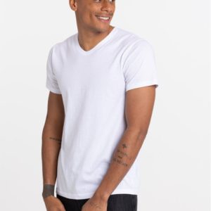 tee shirt homme col v