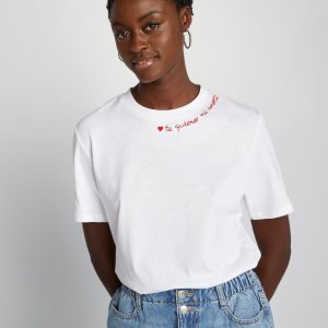 tee shirt kiabi femme